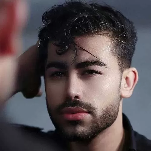 سعید محمدی - مو مشکی قد بلند